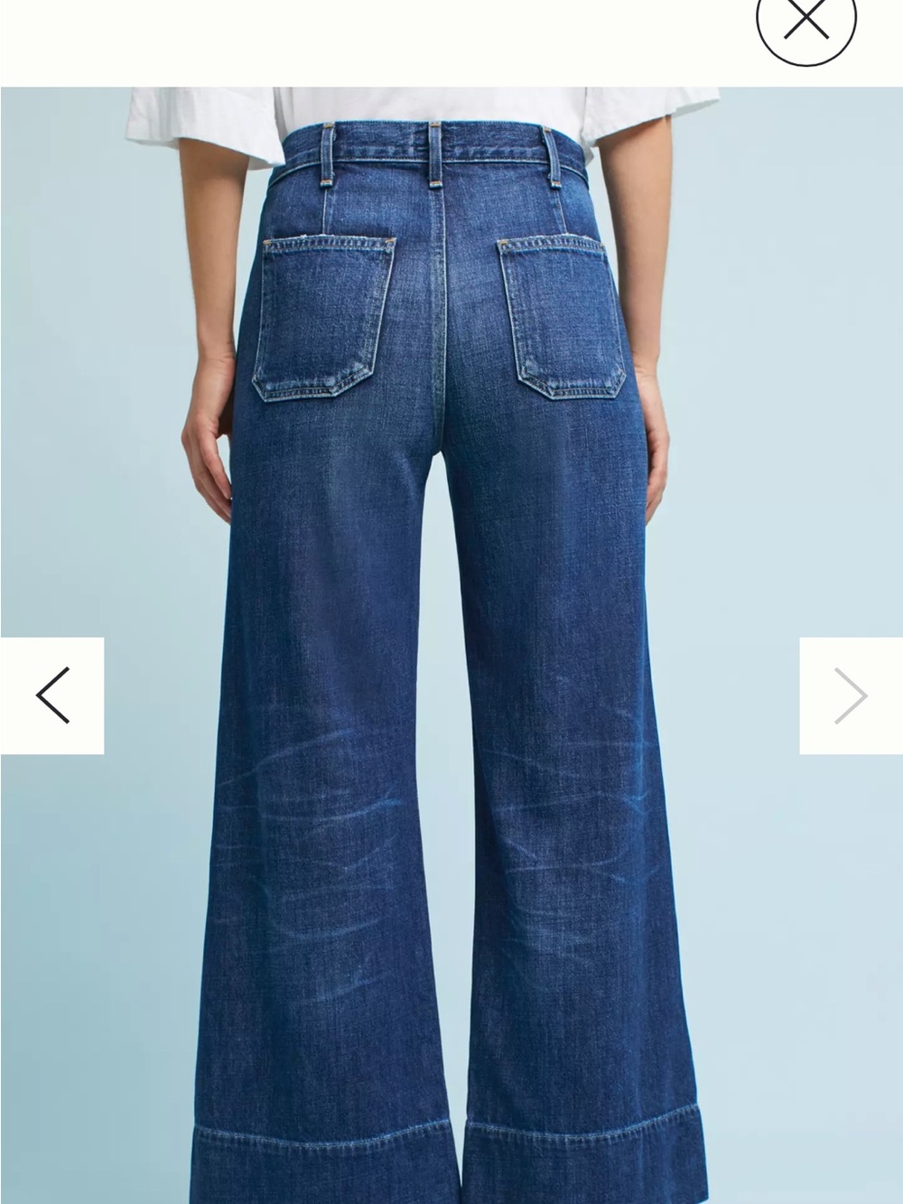 Citizens of Humanity Abigail High-Rise Wide-Leg Size 28 - Picture 5 of 9